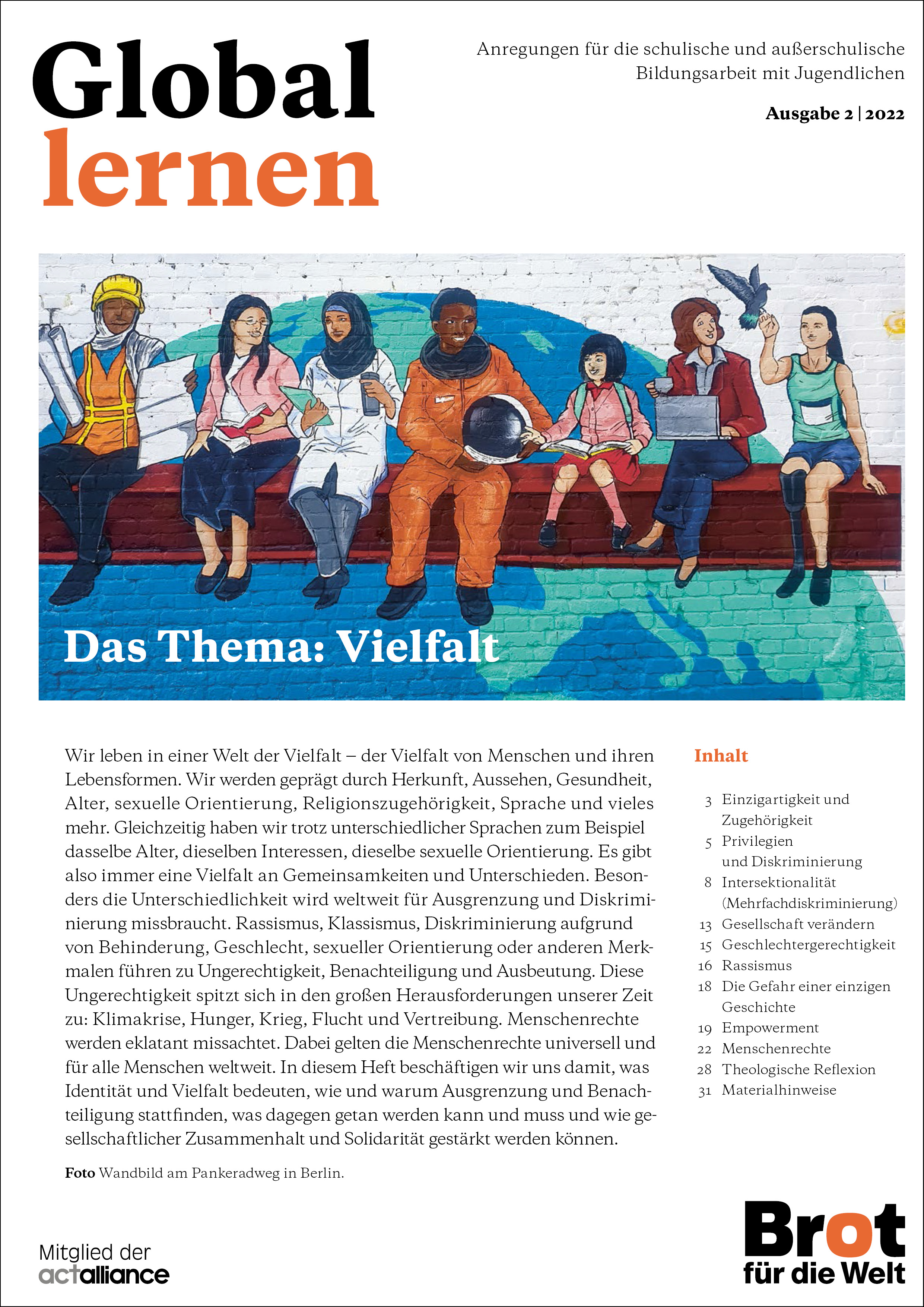 Global lernen: Vielfalt