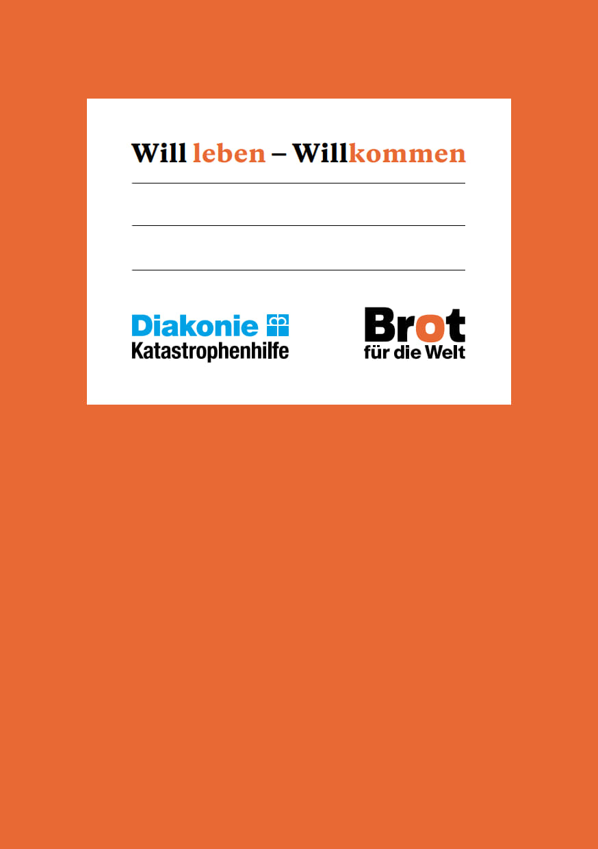 Reisetagebuch zur Ausstellung Will leben – Willkommen – Begleitmaterial